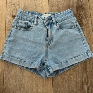 Pacsun denim jean shorts